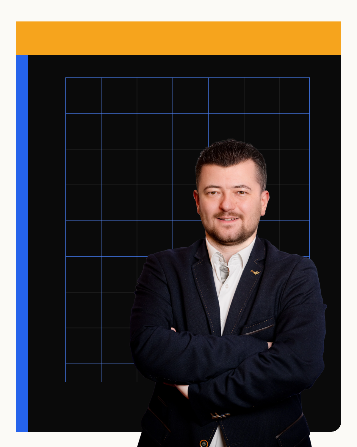 Kerek István AI Agent Day portrékompozit
